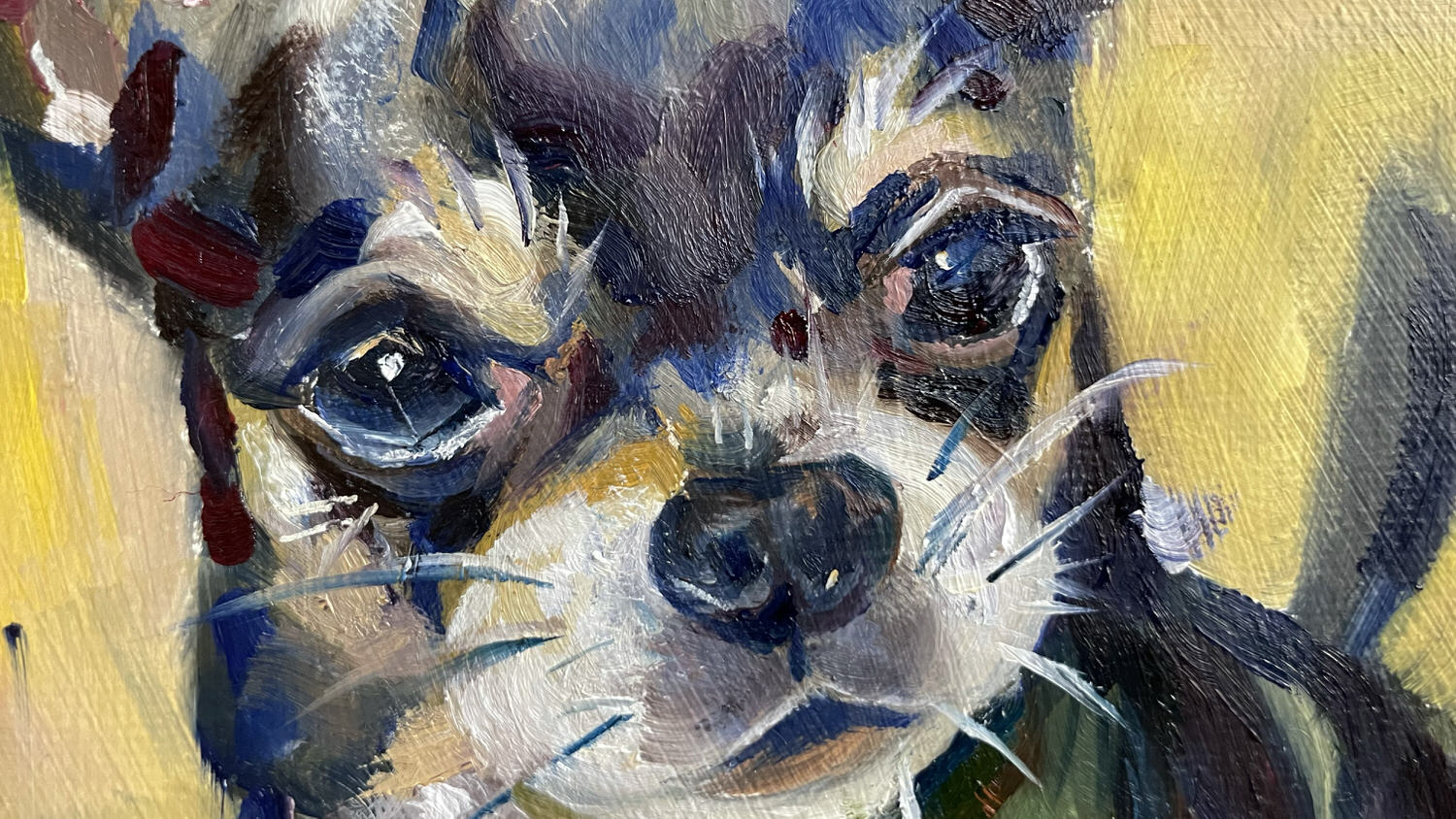 寵物油畫訂製 │ 吉娃娃 – 布丁