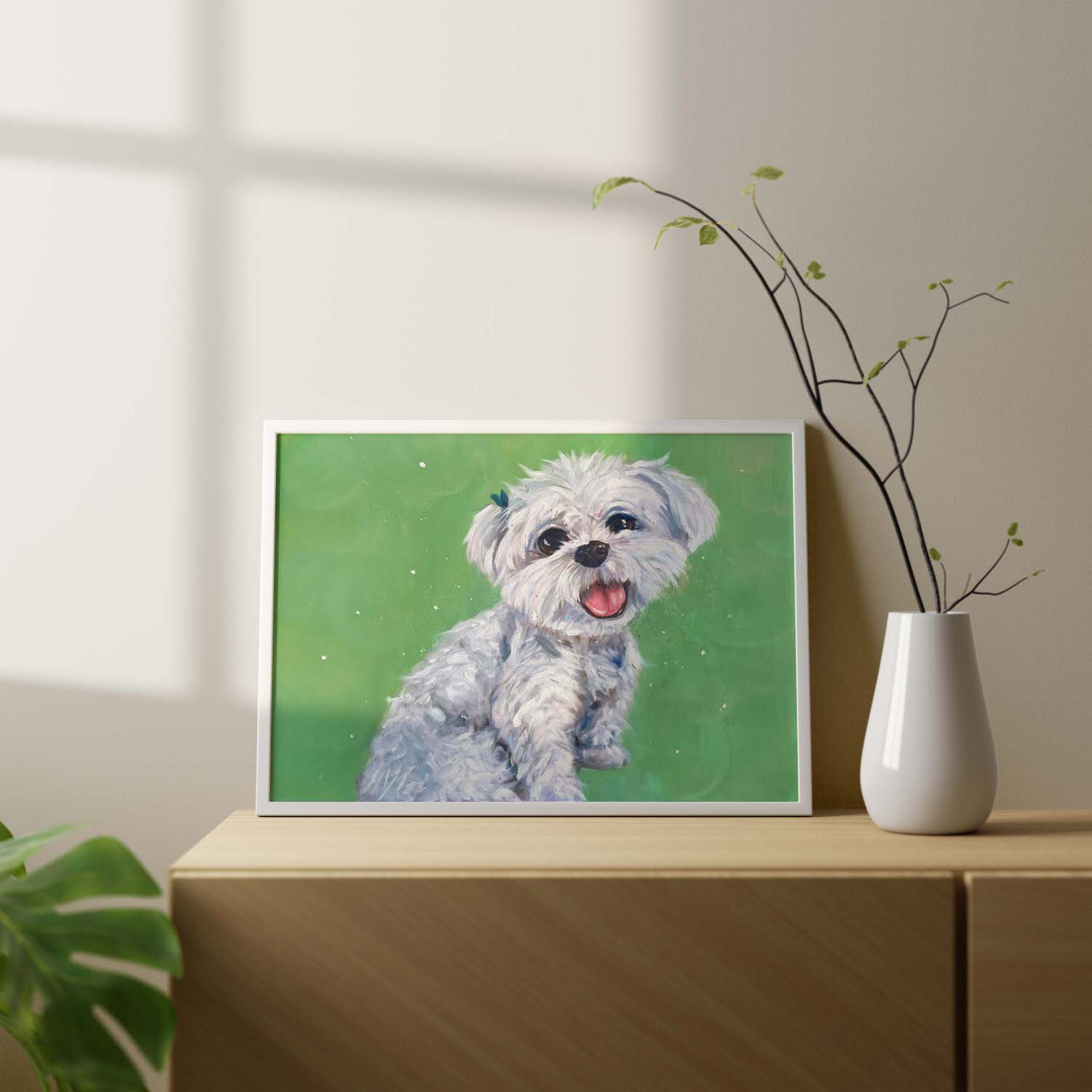 寵物油畫訂製 │ 瑪爾濟斯-奇奇 - 第4張圖 寵物油畫訂製 │ 瑪爾濟斯-奇奇