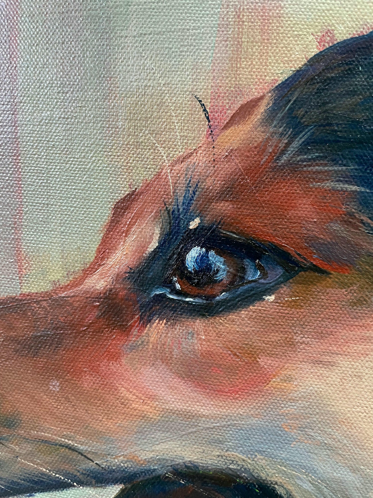 寵物油畫訂製 │ 狗狗米克斯-Rax - 第7張圖 寵物油畫訂製 │ 狗狗米克斯-Rax