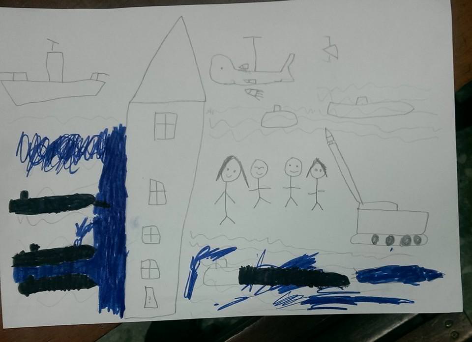 朝陽科大親善服務團 – 帶動中小學 │ 油畫精靈出任務