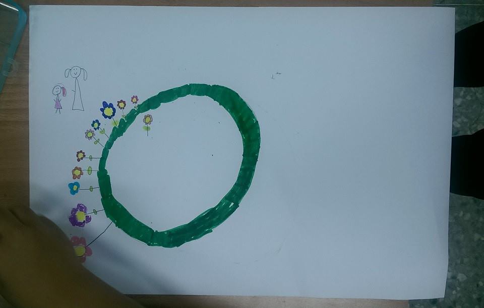 朝陽科大親善服務團 – 帶動中小學 │ 油畫精靈出任務