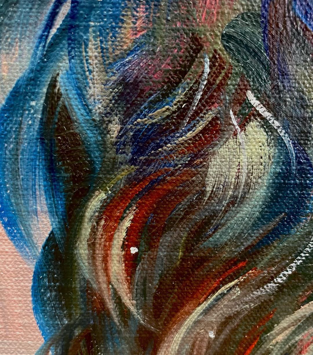 寵寵物油畫訂製 │ 狗狗-黑妹 - 第3張圖 寵寵物油畫訂製 │ 狗狗-黑妹