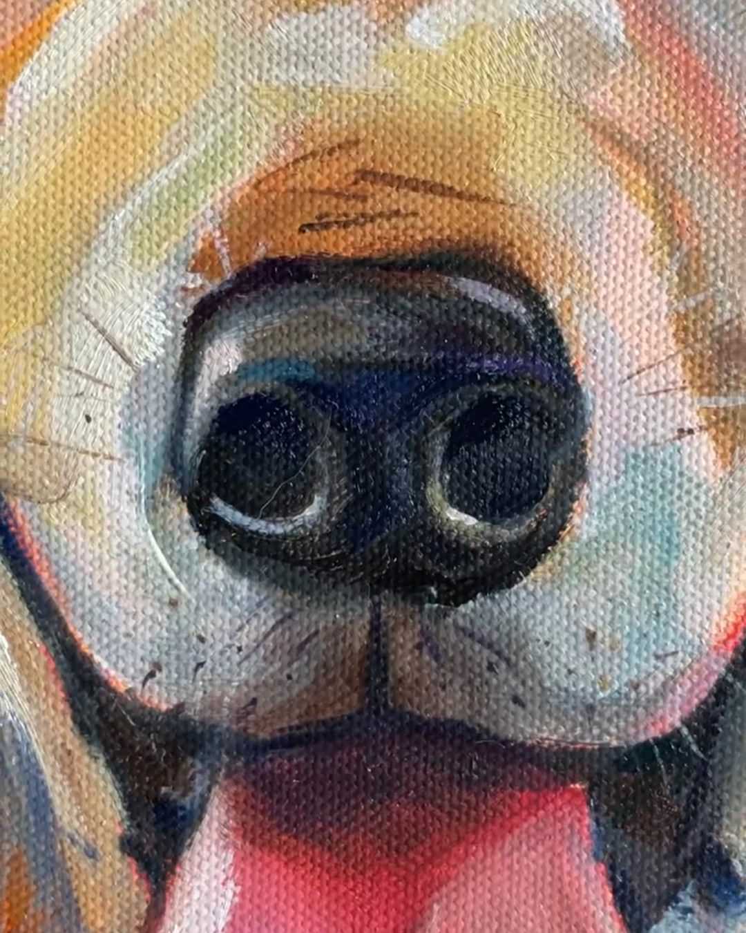 寵物油畫訂製 │ 黃金獵犬-Lemon - 第4張圖 寵物油畫訂製 │ 黃金獵犬-Lemon